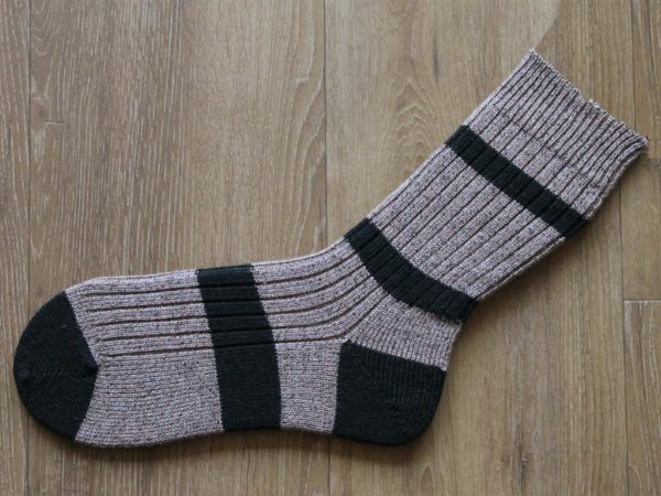 Ambachtelijk gebreide sokken