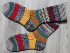 Herfstige sokken maat 43-44