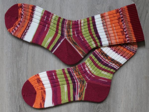 Opvallend gekleurde sokken maat 39-40