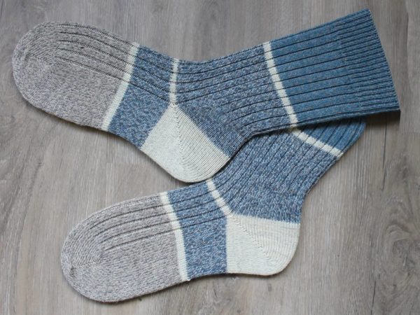 Hippe geitenwollen sokken