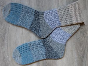 7 keer geitenwollen sokken maat 48-49