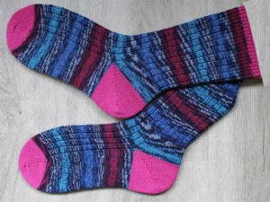 Mooie gebreide sokken maat 39-40