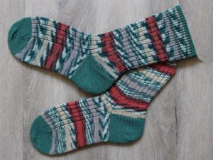 Unieke sokken in herfsttinten