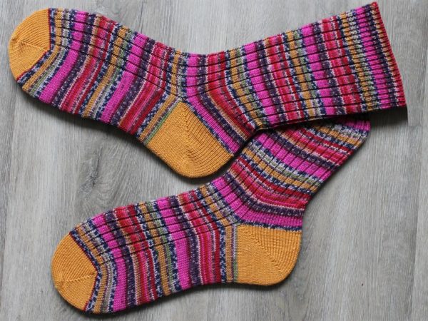 Handgemaakte wollen sokken maat 41-42
